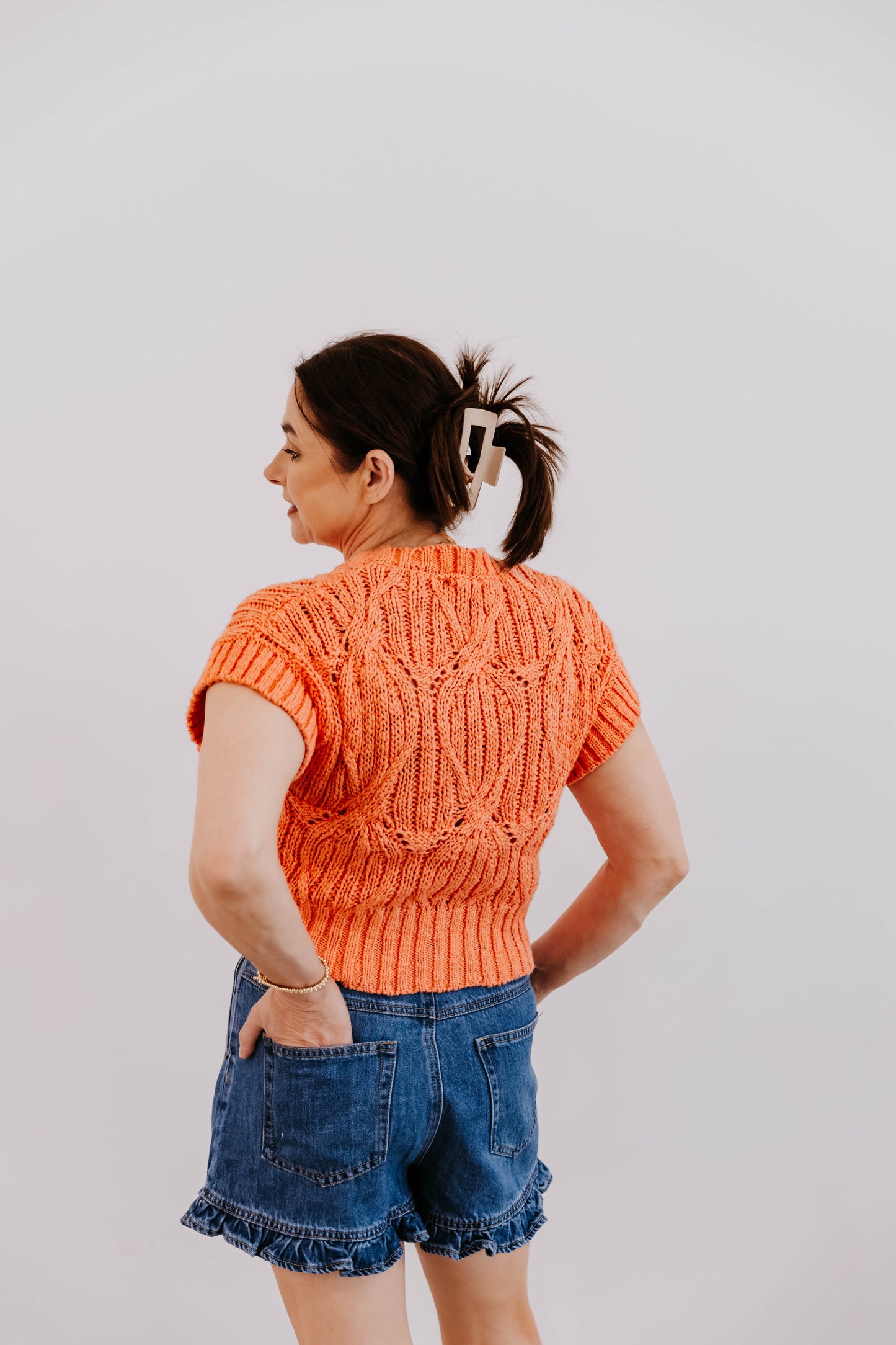 Carly Cable Knit Sweater