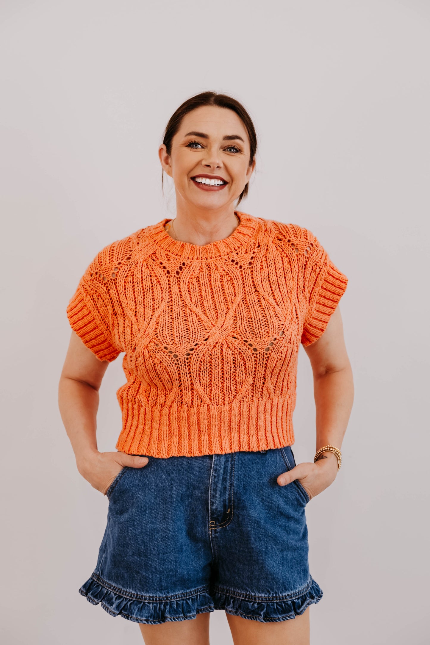 Carly Cable Knit Sweater