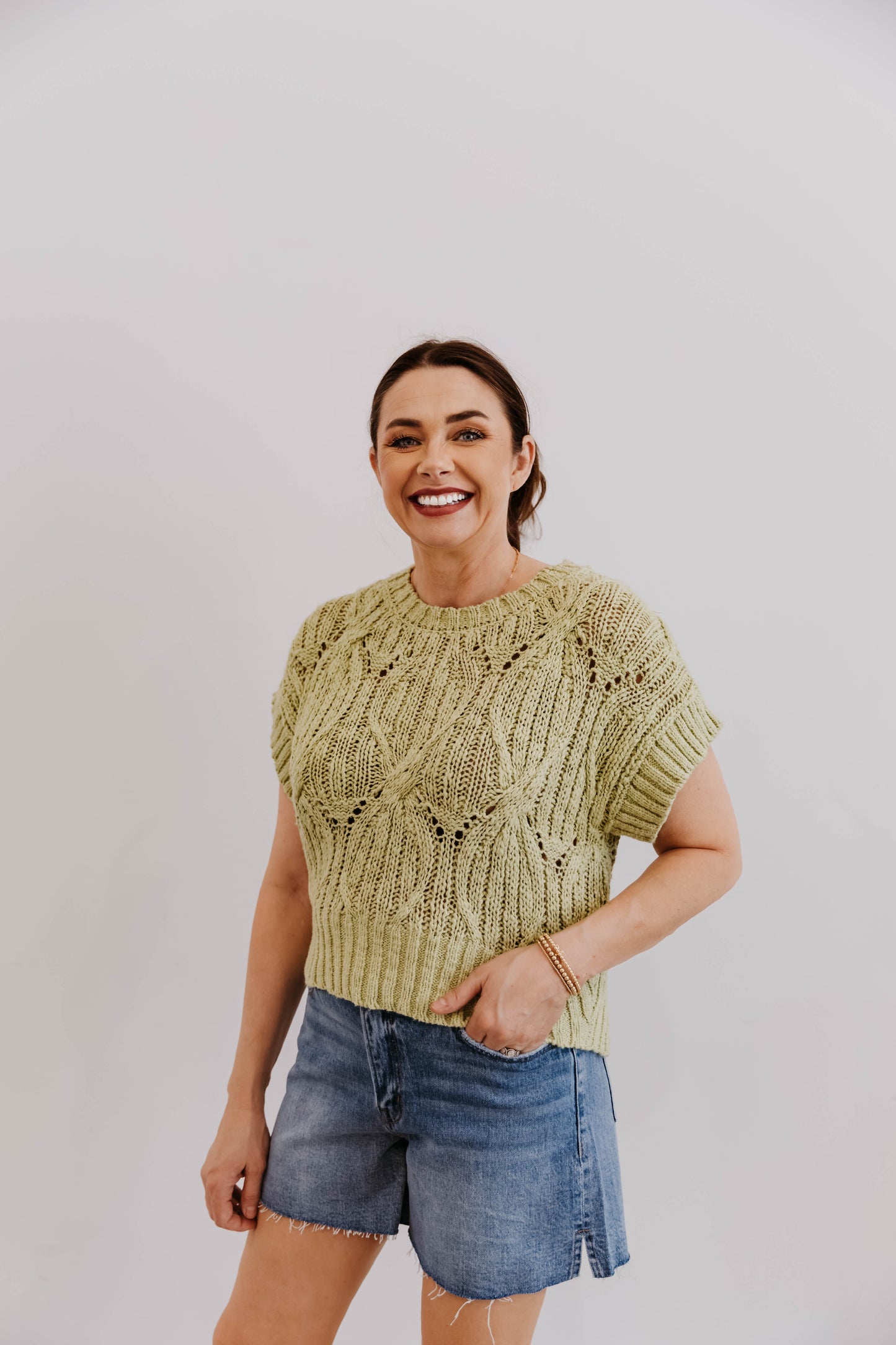 Carly Cable Knit Sweater