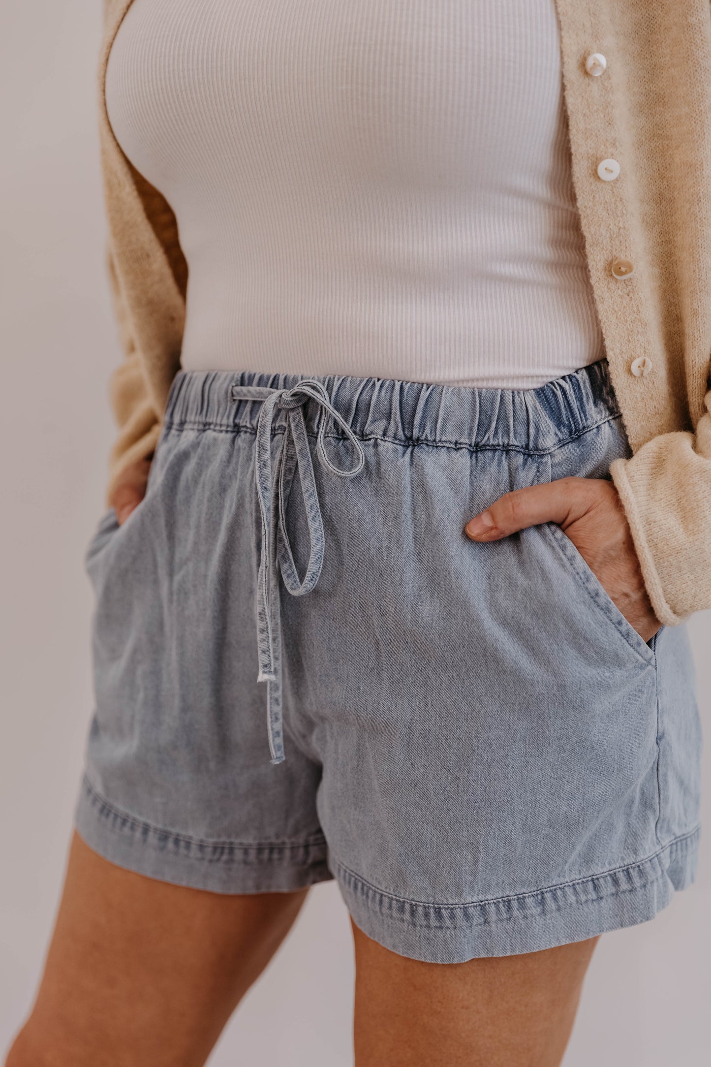 The Devan Denim Shorts