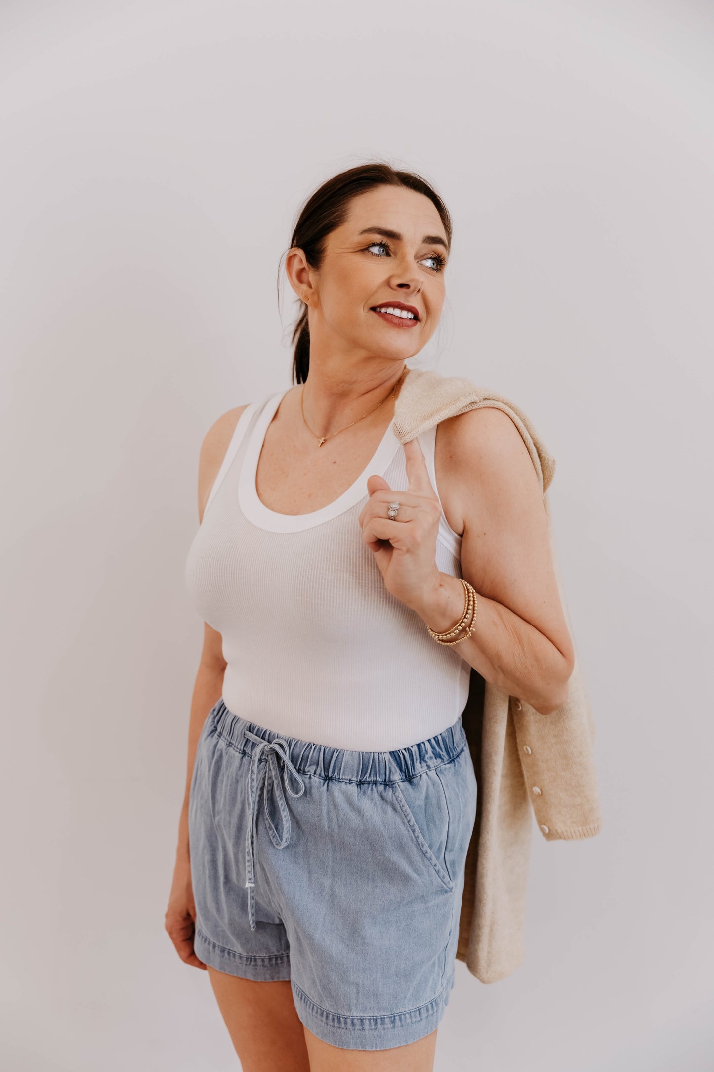 The Devan Denim Shorts