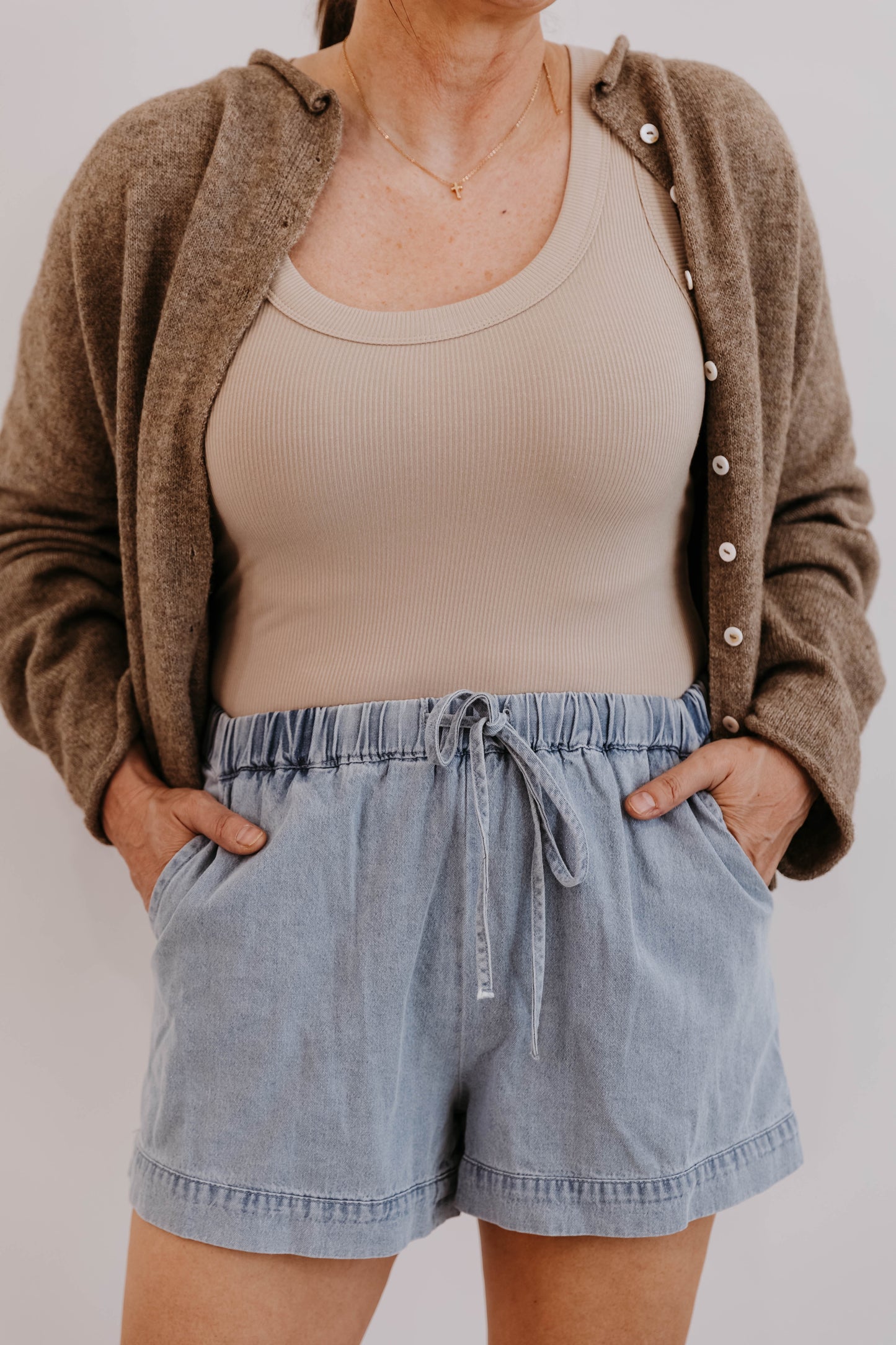 The Devan Denim Shorts