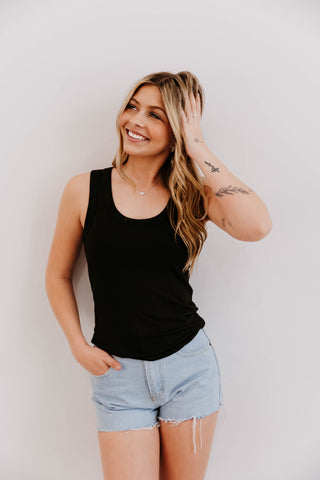 On The Run Tank | Black