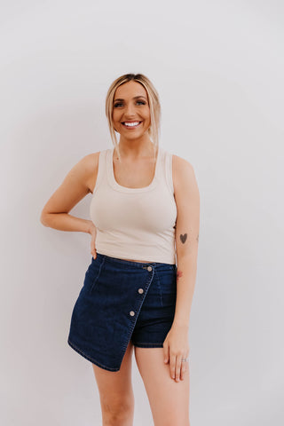 On The Run Tank | Oatmeal