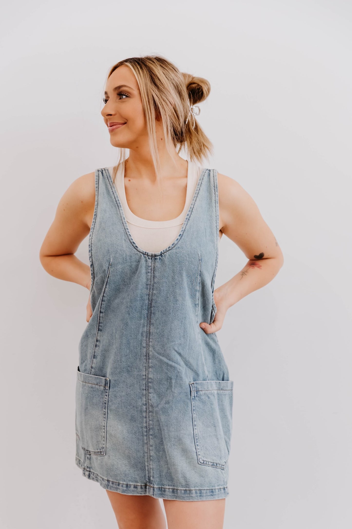 Denim Darling Mini Dress