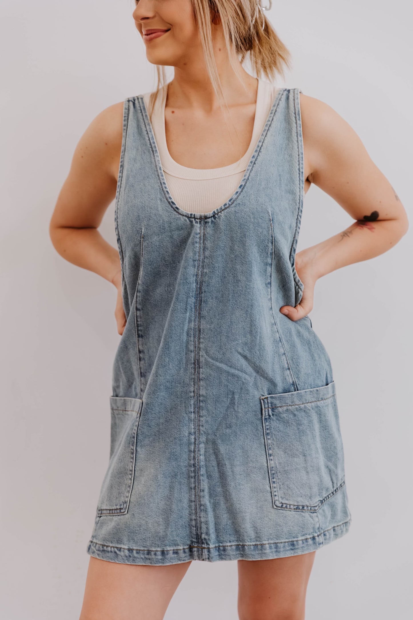Denim Darling Mini Dress