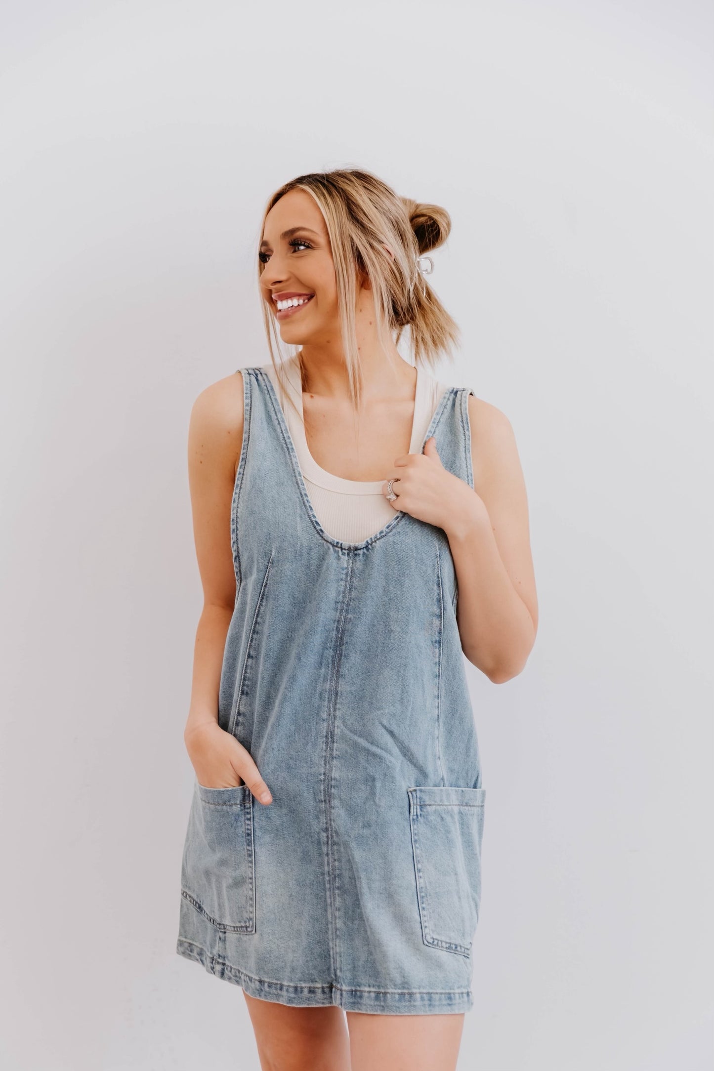 Denim Darling Mini Dress