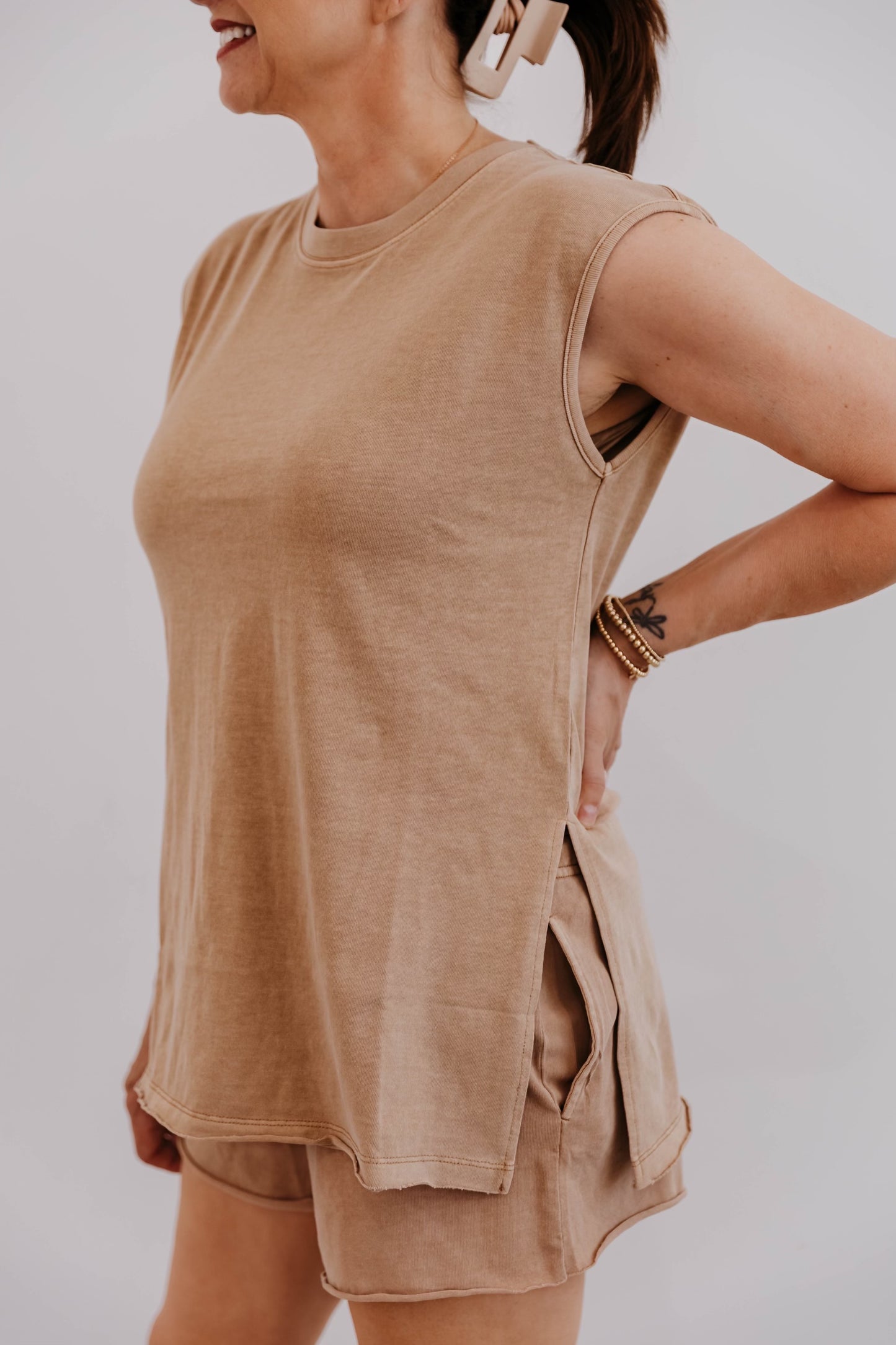 On The Run Set | Top + Shorts