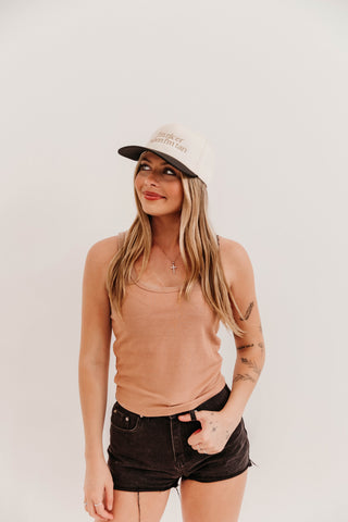 I'm Nicer When I'm Tan Hat | Black + Tan