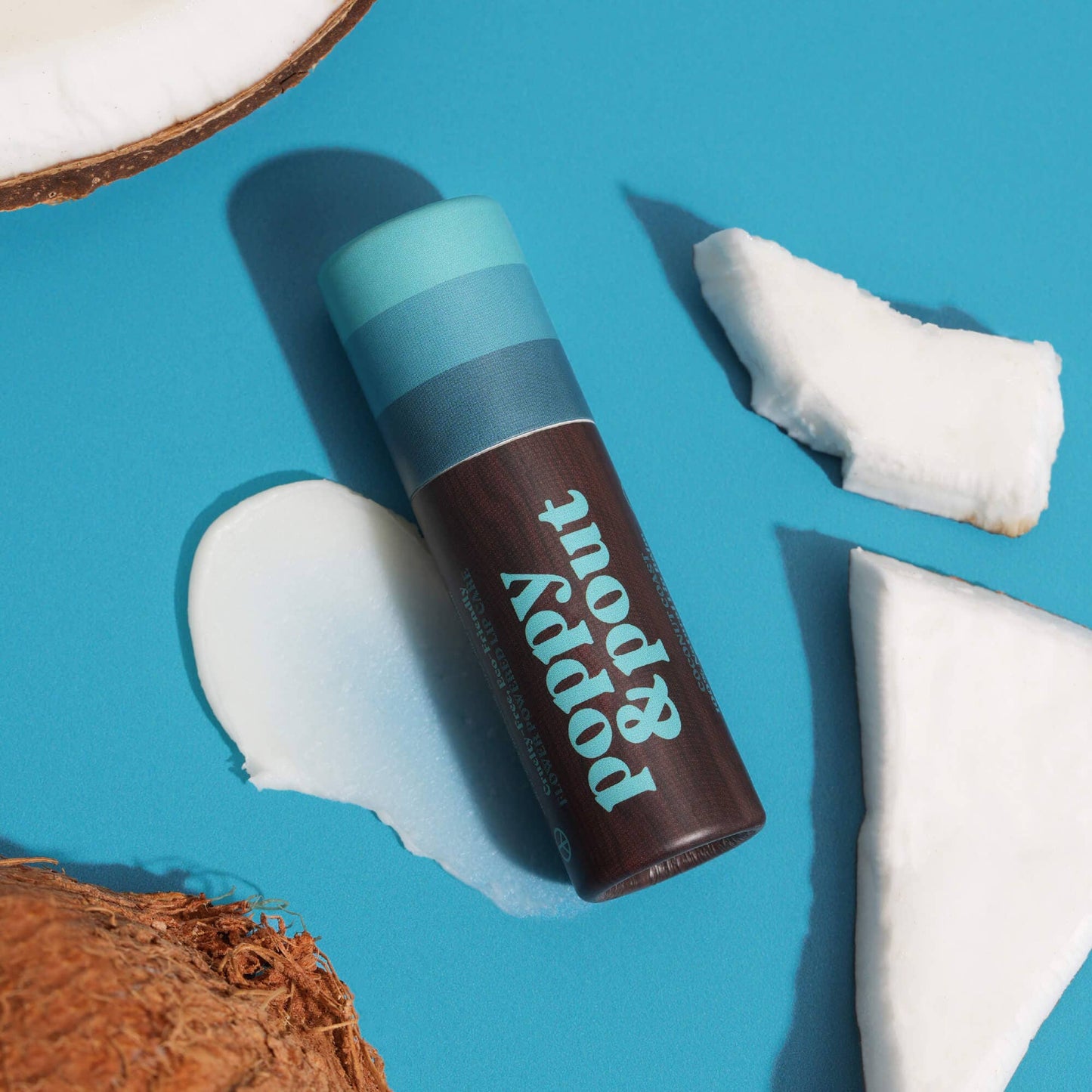 Poppy & Pout Lip Balm - Retro Surf + Coconut Coast