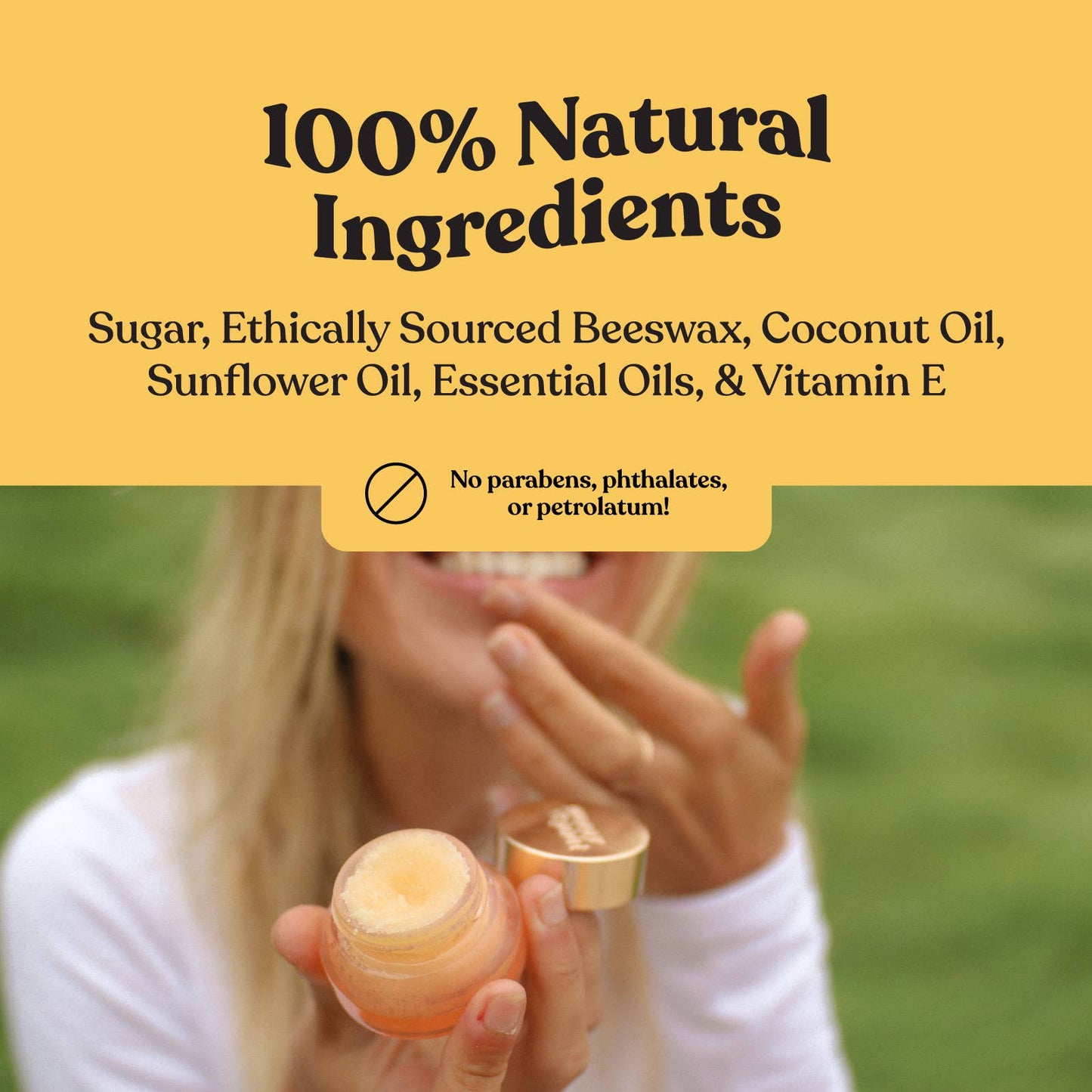 Poppy & Pout Lip Scrub - Pomegranate Peach