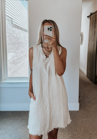 Elsa Linen Dress