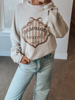 Champagne Dreams Crew Sweatshirt