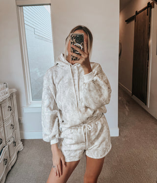 Woodland Hoodie And Short Set