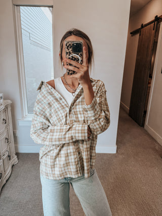 Cozy Classic Plaid Button-Up
