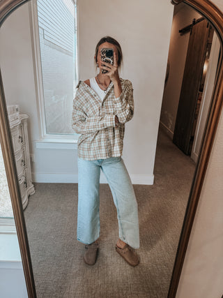 Cozy Classic Plaid Button-Up