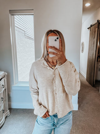Falling For You Cardi | Natural