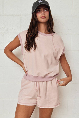 Blush Hour Short Set