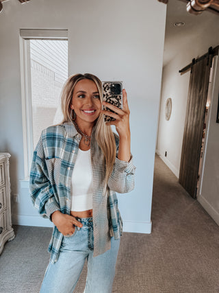 Kambrie Plaid Flannel Shirt
