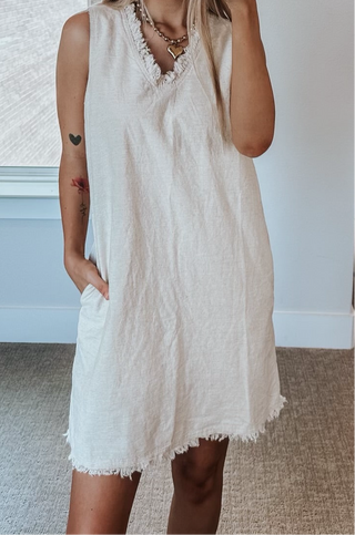 Elsa Linen Dress