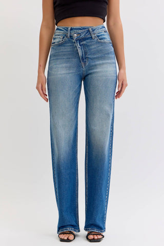 Super High Rise Dad Jean