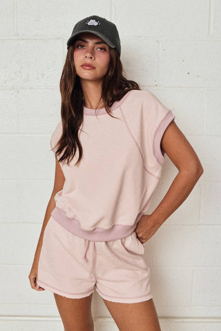 Blush Hour Short Set