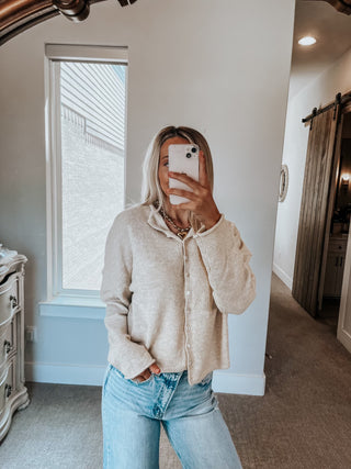 Falling For You Cardi | Natural