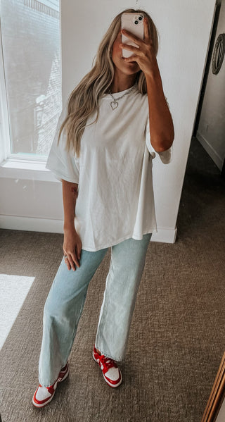 On The Run Tee | Cream