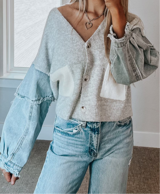 Denim Dream Cardigan
