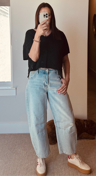 The It-Girl Barrel Jean