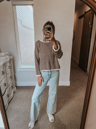 Finley Contrast Sweater