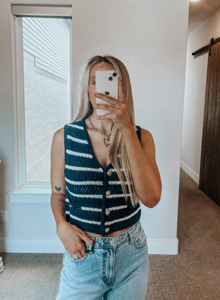 Coastline Cropped Vest