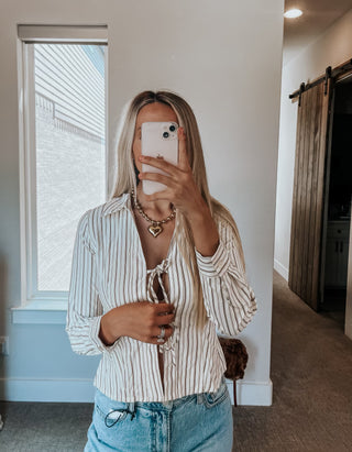 Sunday Stripes Top
