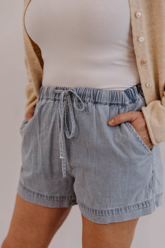 The Devan Denim Shorts