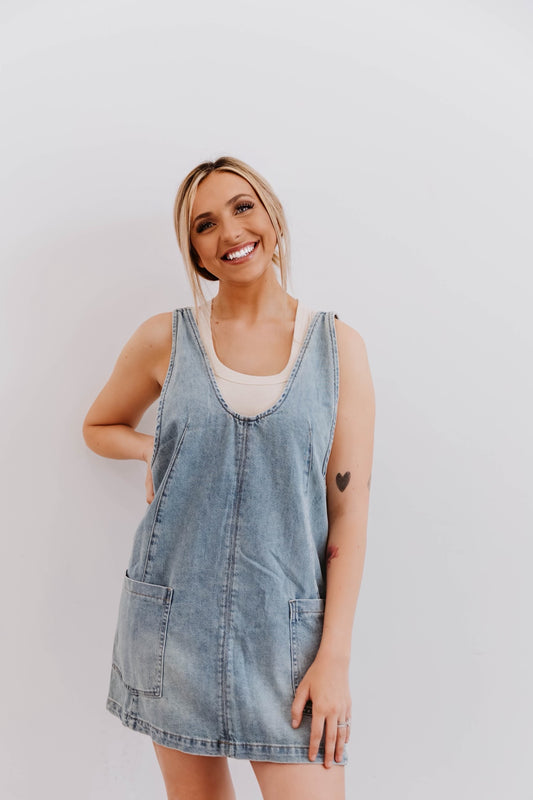 Denim Darling Mini Dress