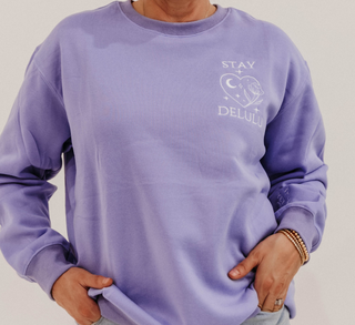 Stay Delulu Summer Sweatshirt