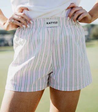 Light Pink + Green Boxers
