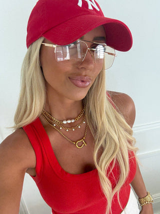 3 Pearl Gold Necklace